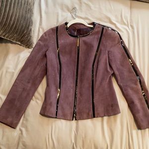 Salvatore Ferragamo suede jacket